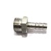 SS Hose Nipple Hex Adapter Male Commercial. Stainless Steel 304.